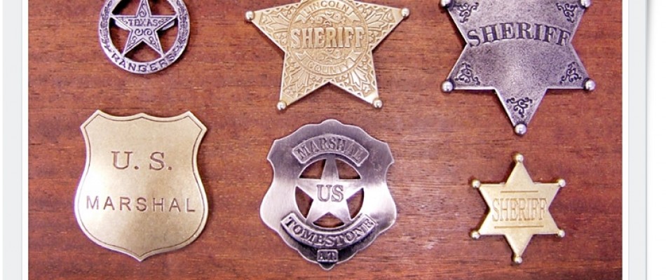 Odznaki gwiazdy szeryfa - Sheriff